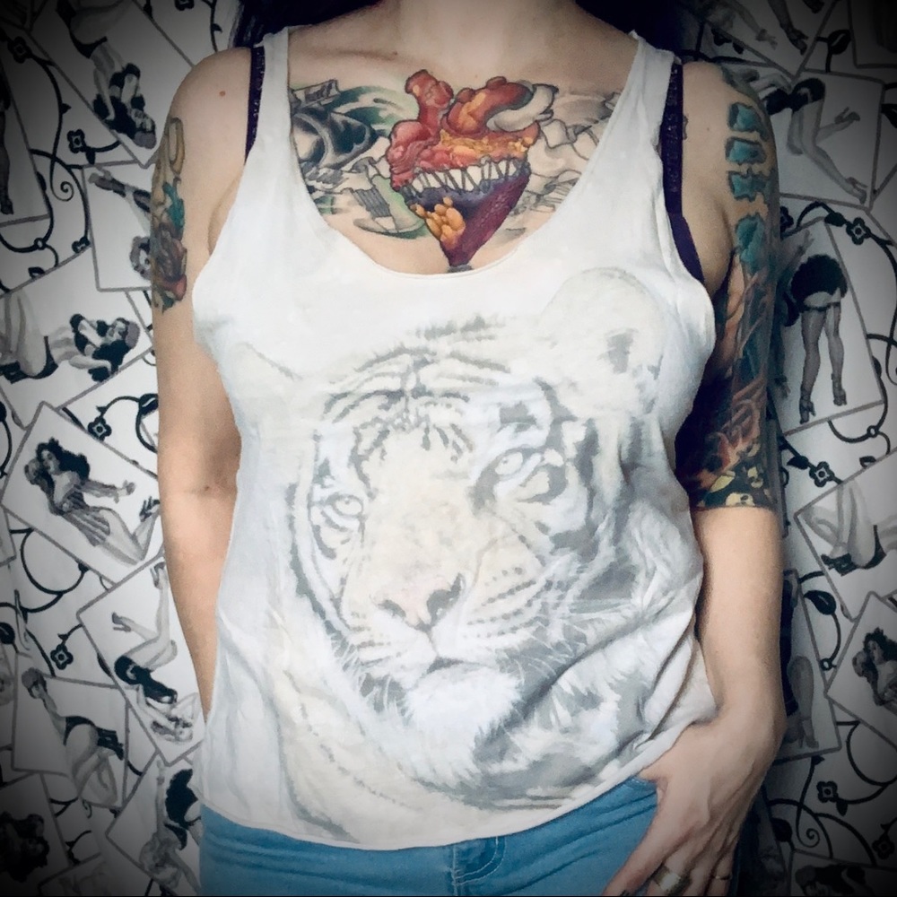 Distressed Tiger Tank